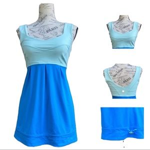 Lululemon Blue Two-Toned Active Tank Top